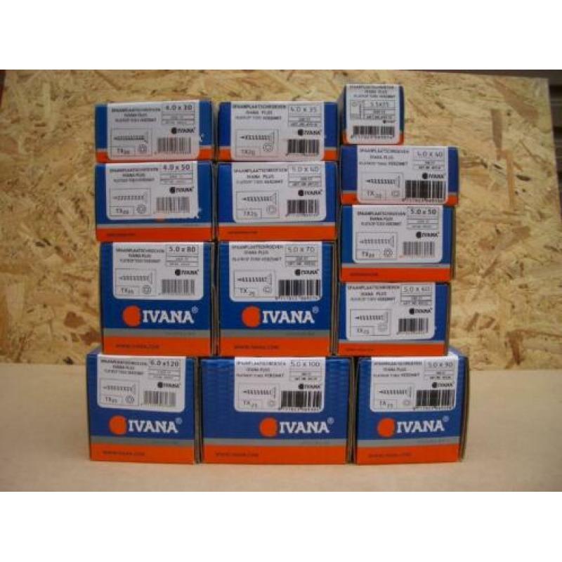 Torx schroeven spaanplaatschroeven 13 lengtes prof kwaliteit