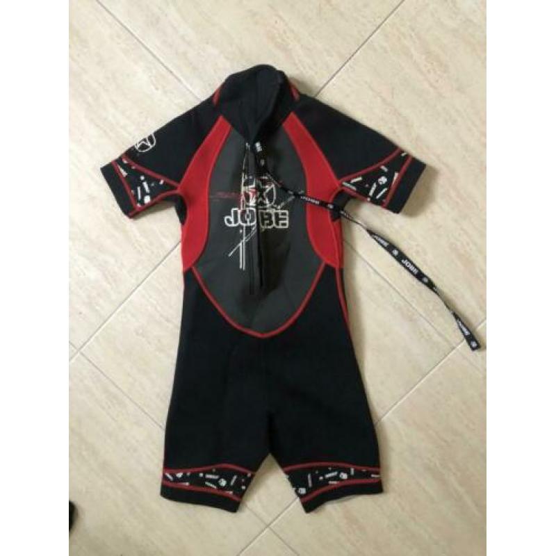 Jobe wetsuit maat 134 kleur zwart super mooi