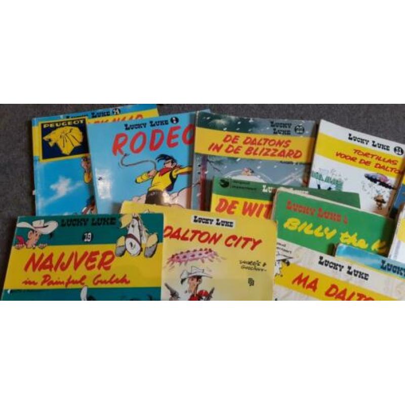 18 stuks Lucky Luke