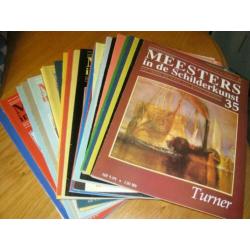 Schilder tijdschriften meesters in de schilderkunst/academy/