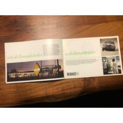 Renault brochure jaren 60/70
