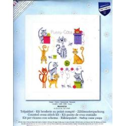 Cado VERVACO BORDUURPAKKET PUSSY-CATS, POESJES