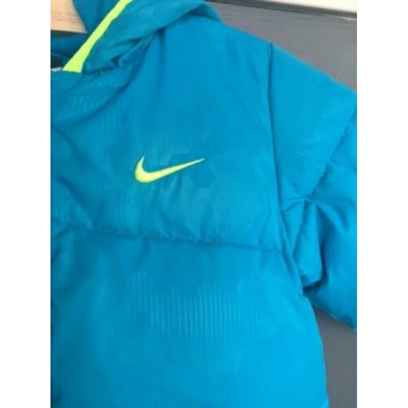 Nike Winterjas Blauw Maat 80 - 86