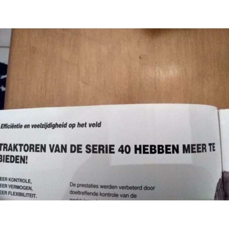 Folder/ brochure New Holland series 40
