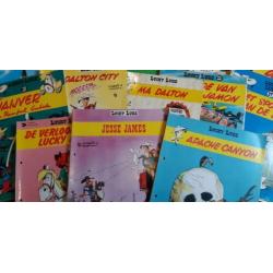 18 stuks Lucky Luke