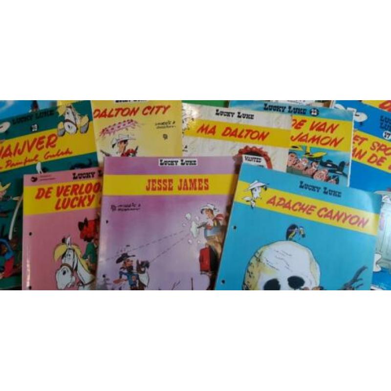 18 stuks Lucky Luke