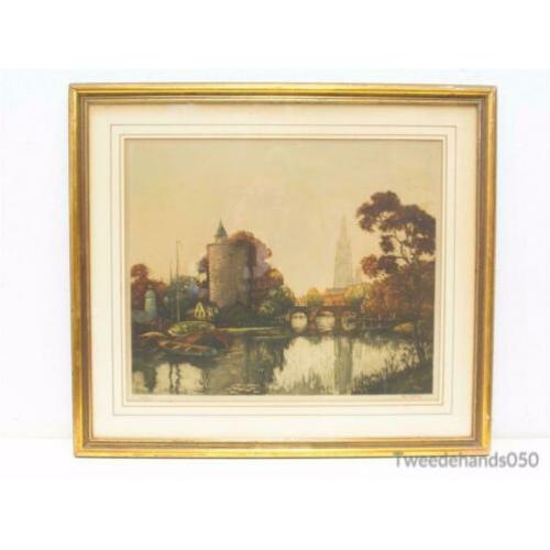 Landschaps schilderij 86451