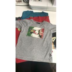 7 shirts Design Heroes Kunstboer 3-4 jaar