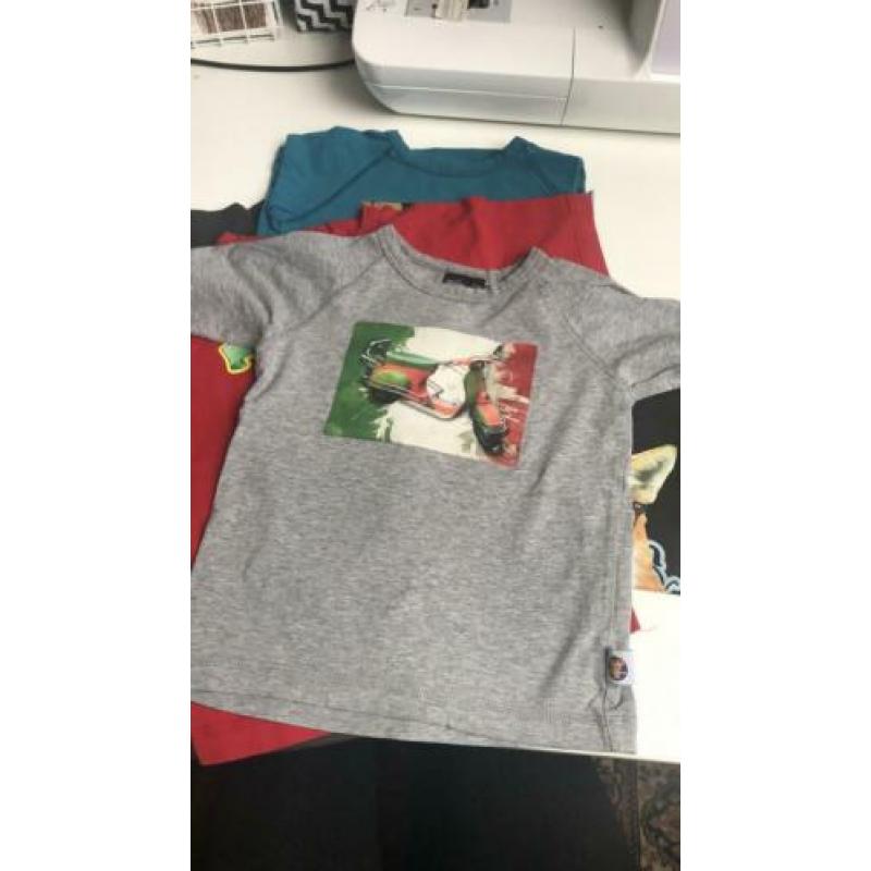 7 shirts Design Heroes Kunstboer 3-4 jaar
