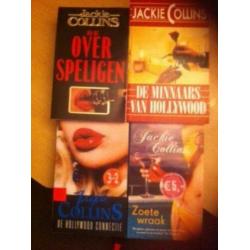 jackie collins-4 stuks-uitstekende staat-losse verkoop