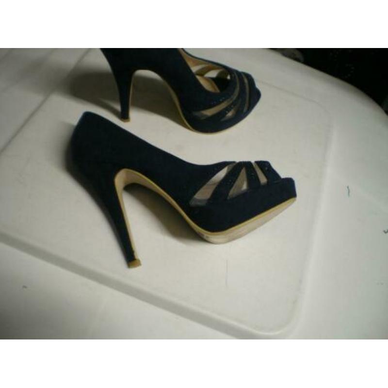 Nieuw Top OR blauwe pumps maat 38 nr 96