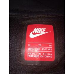 Nike tech fleece zwart/wit