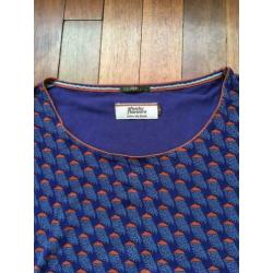 4FunkyFlavours longsleeve mt.M regenwolkjes-print
