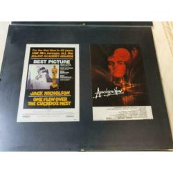 Uitverkoop!! Bekende oude filmposters met lijst voor €95,-!