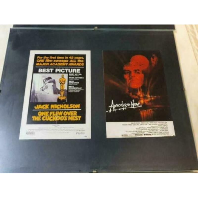 Uitverkoop!! Bekende oude filmposters met lijst voor €95,-!