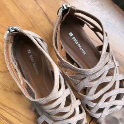 Boss orange sandalen nude mt 38 leer
