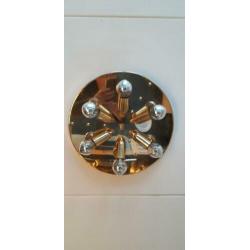 Vintage cosack leuchten sputnik messing plafondlamp
