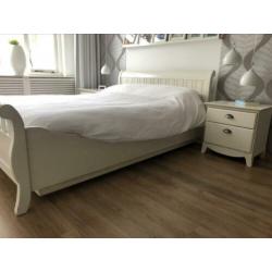 Tweepersoonsbed incl boxspring en auping matrassen