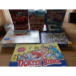 o.a. puzzels, dokter bibber