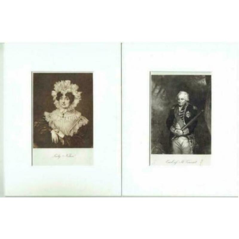 18 Gravures Horatio Nelson en Maritieme Portreten 1897