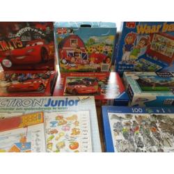o.a. puzzels, dokter bibber