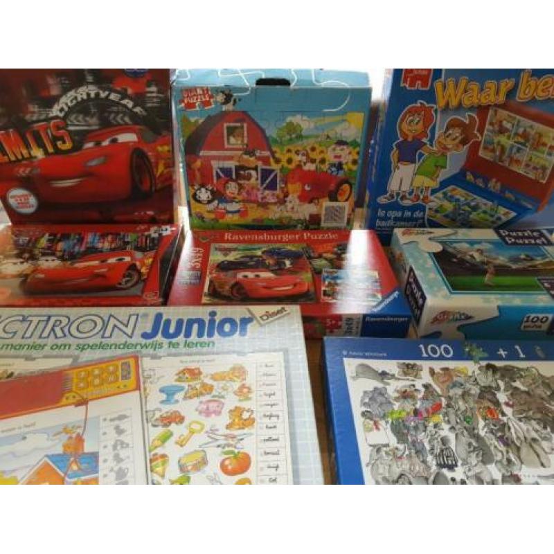 o.a. puzzels, dokter bibber
