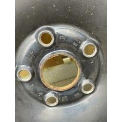 4 winterbanden michelin/continental, 5 en 6 mm, 205/55/16