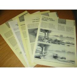 Schilder tijdschriften meesters in de schilderkunst/academy/