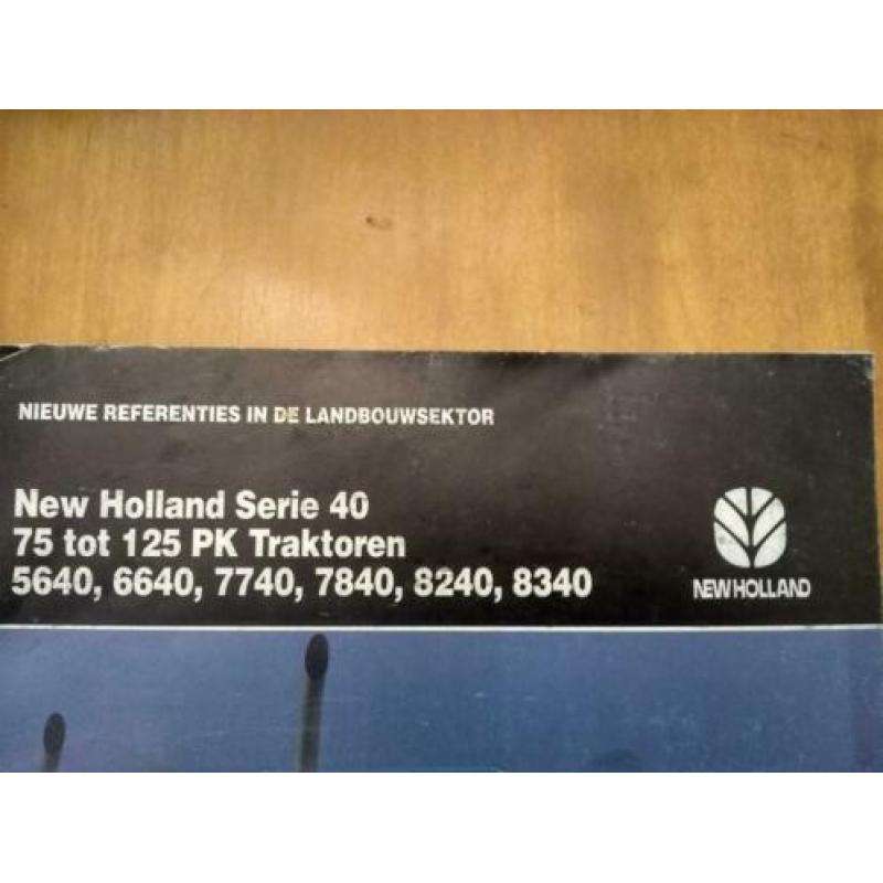 Folder/ brochure New Holland series 40