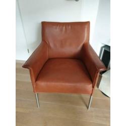 Limec / design fauteuil / Gerard van den Berg / cognac