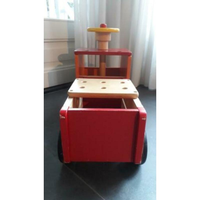Loopwagen hout