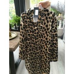 Tijgerprint blouse nieuw 38
