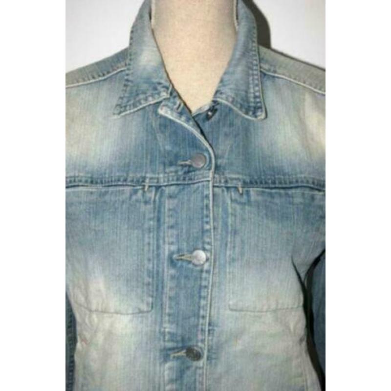 NIEUW CAPSIZE jeans jack, spijkerjas, jas, blauw, Mt. L