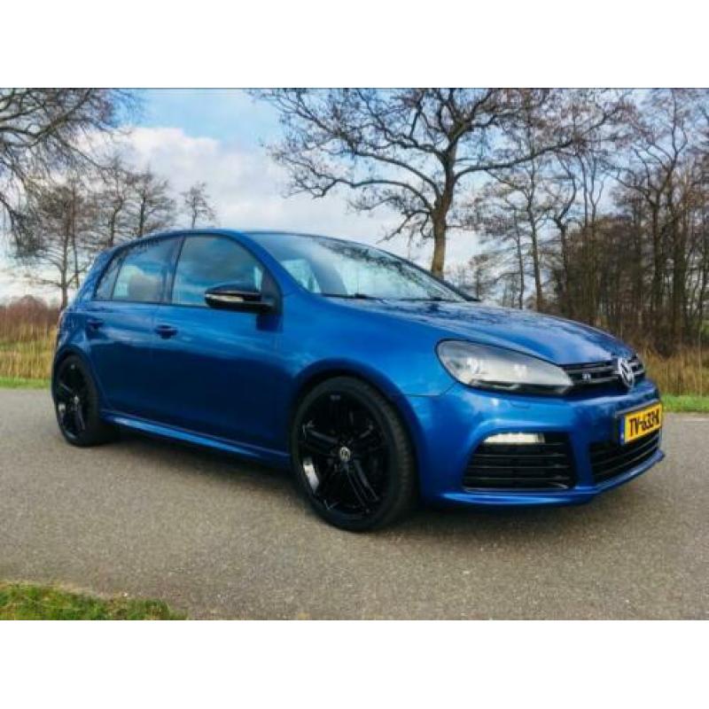 Volkswagen Golf R20 2010 DSG voll leer rising blue