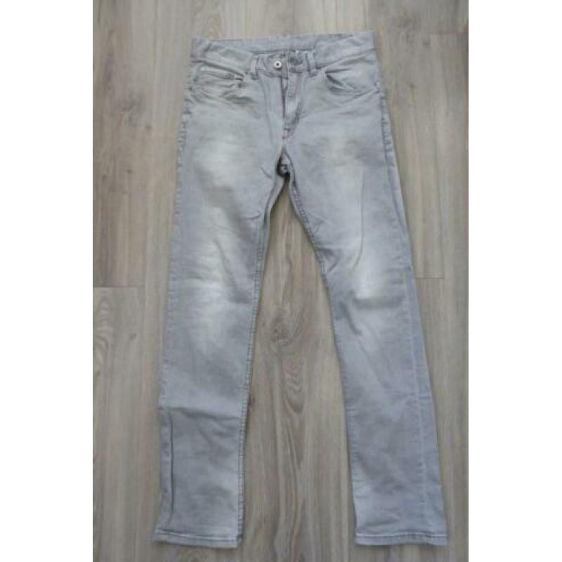 jongensbroek van H&M, maat 164 Skinny fit / 13-14 jaar/grijs