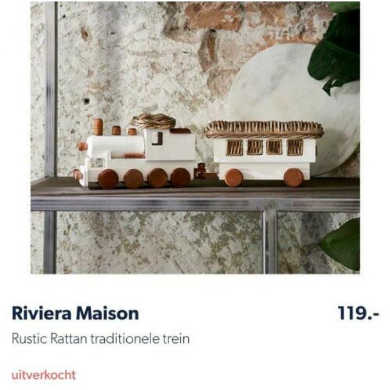 Riviera maison trein