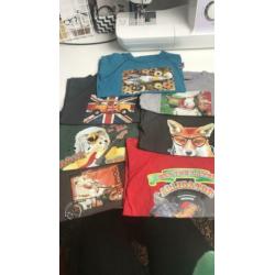 7 shirts Design Heroes Kunstboer 3-4 jaar