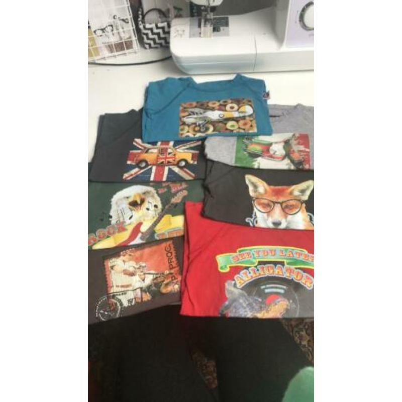 7 shirts Design Heroes Kunstboer 3-4 jaar