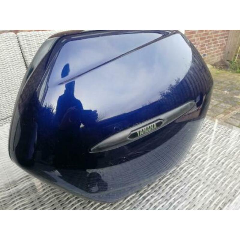 Fjr1300 2006+ zijkoffers, kleur blauw.