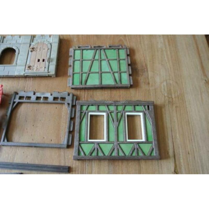 Playmobil onderdelen groen vakwerkhuis 3440 / 6463