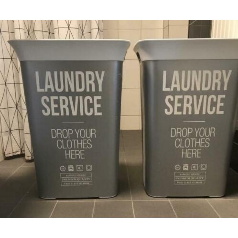 Wasmanden / Laundry service 2 stuks
