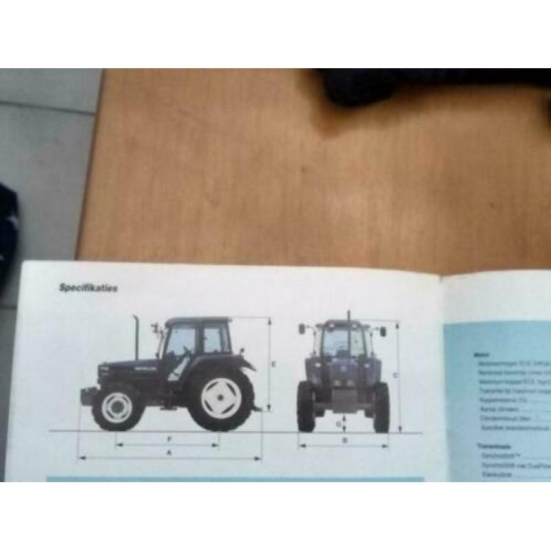 Folder/ brochure New Holland series 40