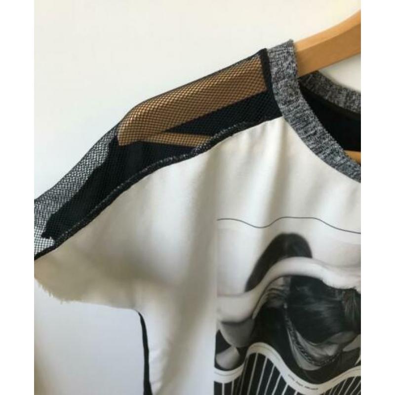 Top met print - ZARA maat S/M