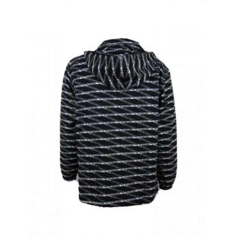 BALENCIAGA - LOGO-PRINT SHELL HOODED JACKET SUMMER (L en XL)