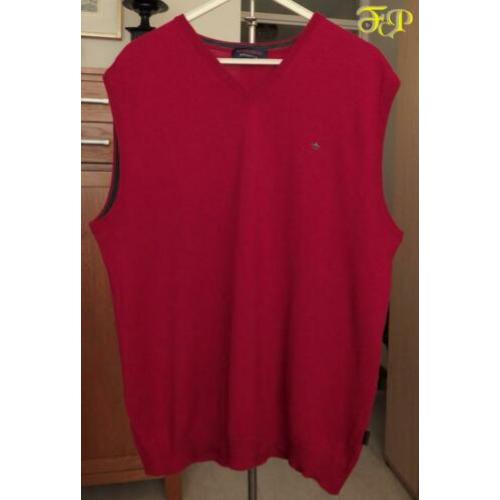 KING’s Court Authentic Rode heren slip-over/spencer maat XL
