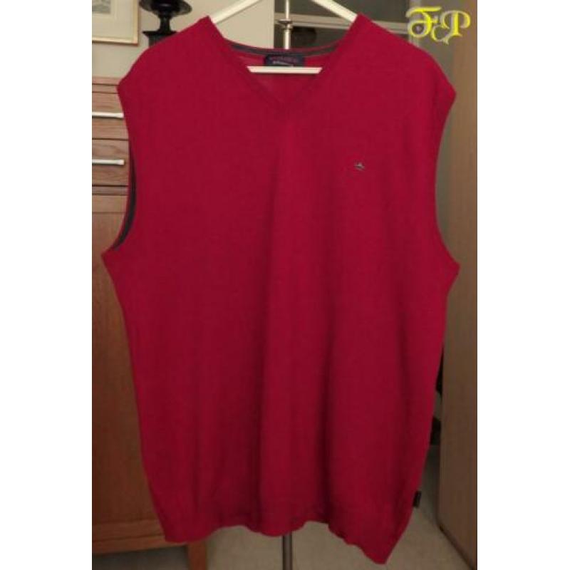 KING’s Court Authentic Rode heren slip-over/spencer maat XL