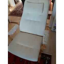 Prominent relaxstoel zit hoogte 45 cm