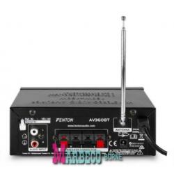 Mini versterker, Bluetooth, USB, SD, MP3, AV360BT