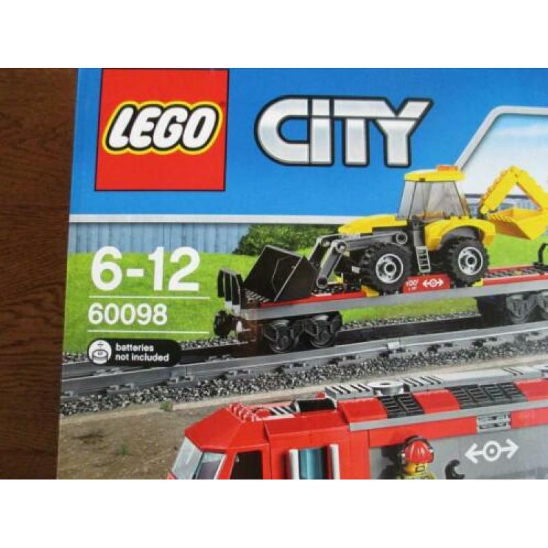 LEGO City * Heavy-Haul Train / Zware Vrachttrein 60098 Nieuw