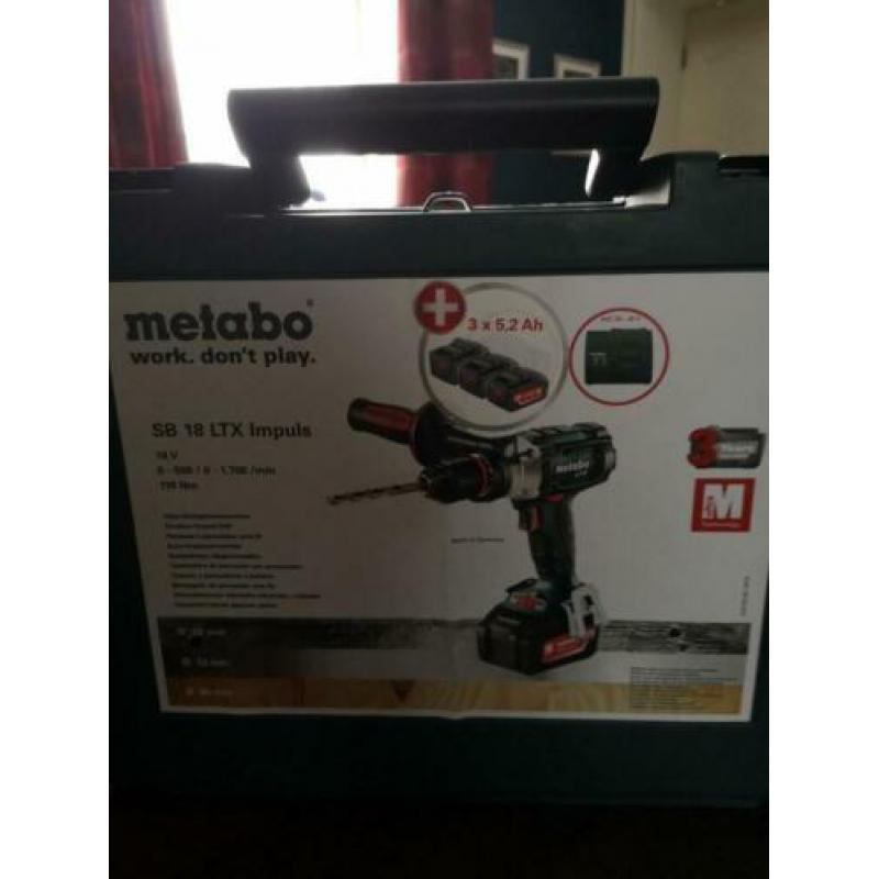 Metabo accu slagboor machine